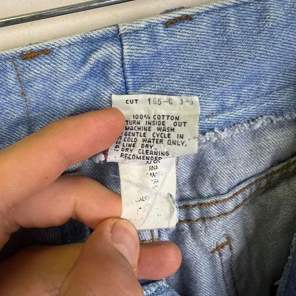 Vintage 80s Gazoz High Waisted Jeans Size 10